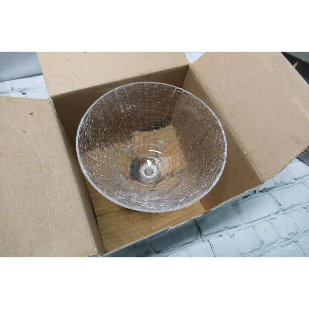 Illuminations Antique White Metal & Glass Candle Holders Set of 3 NOS Alco